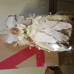 Angel Christmas tree topper by Avon